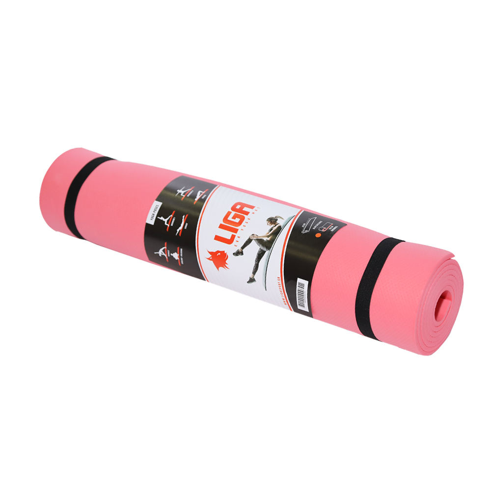 Στρώμα γυμναστικής EVA (EVA mat) 173εκ.*61εκ.*0,5εκ (ροζ) LIGASPORT*