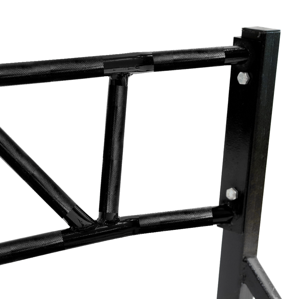 CHINUP MOUNTED ROUND PIPE BLACK(ΜΟΝΟΖΥΓΟ ΤΟΙΧΟΥ ΠΟΛΛΑΠΛΩΝ ΛΑΒΩΝ)LIGASPORT