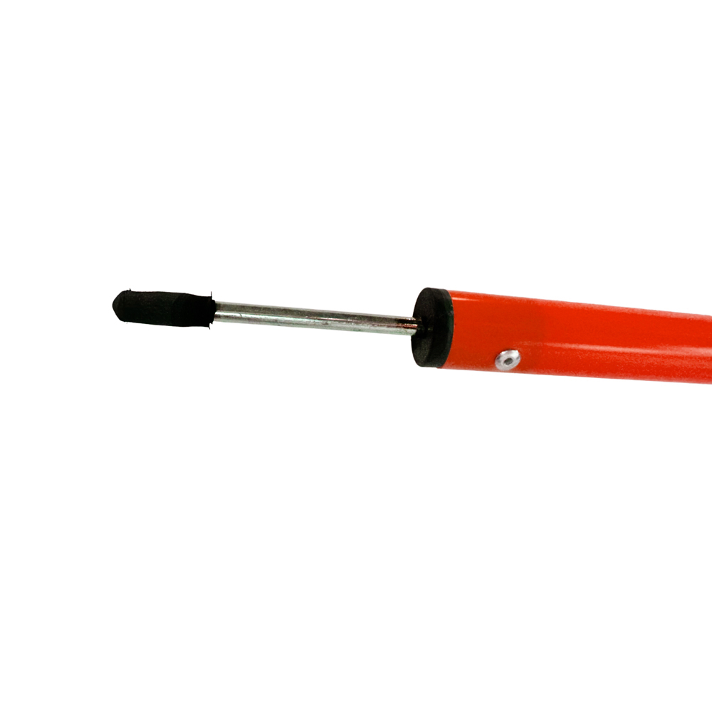 SLALOM POLE 1,60m - FLEXIBLE WITH SPIKES 30mm (RED) LIGASPORT