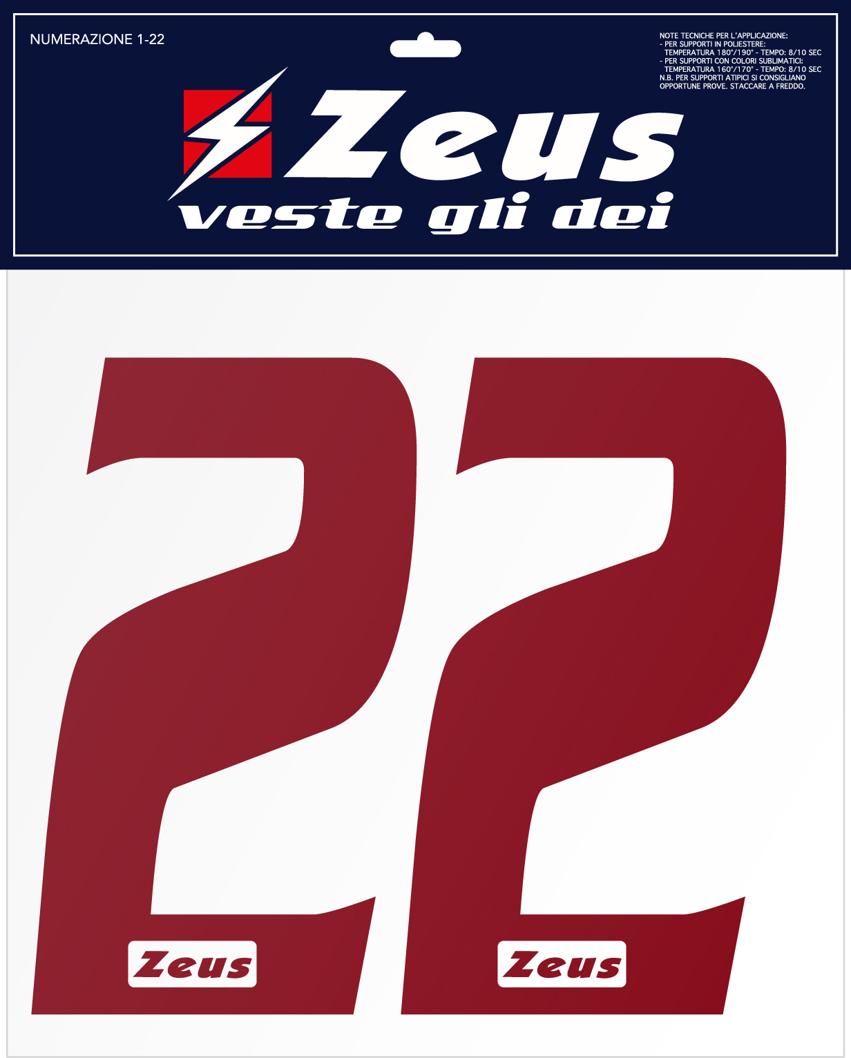 NUMERAZIONE 1-22