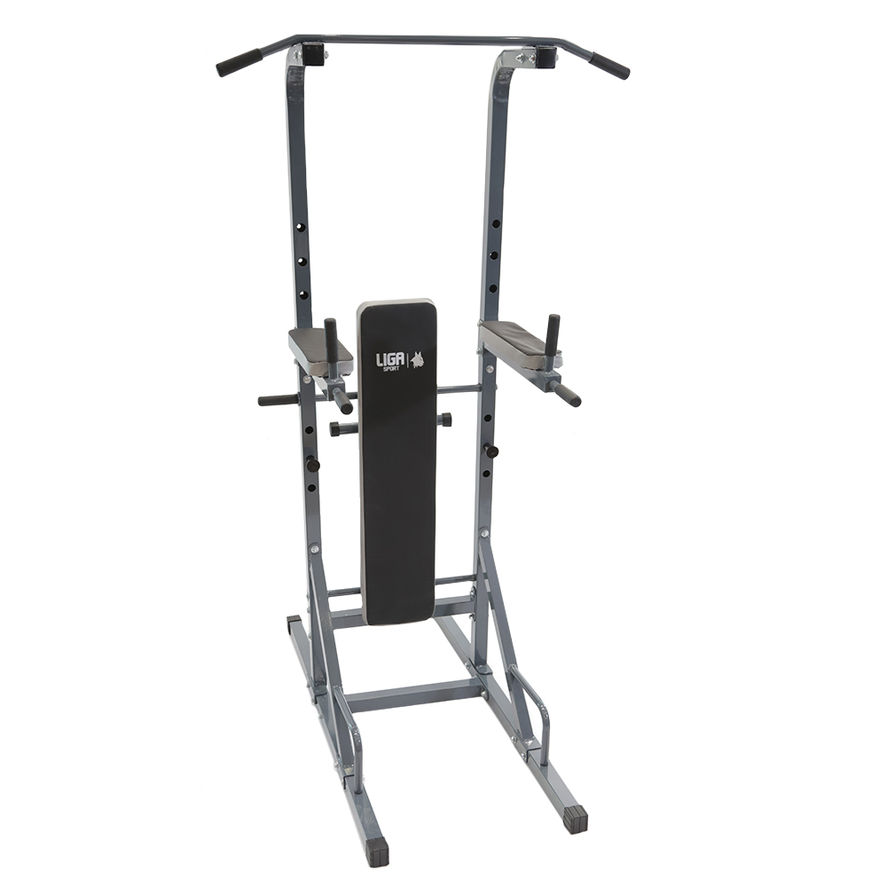 CHINUP BAR,DIP BAR,WITH BENCH MACHINE(ΜΟΝΟΖΥΓΟ-ΔΙΖΥΓΟ-ΠΑΓKΟΣ)LIGASPORT