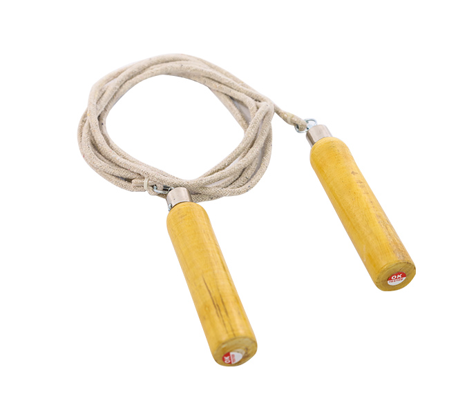 WOOD HANDLE ROPE COTTON 3,05m (ΣΧΟΙΝΑΚΙ ΓΥΜΝΑΣΤΙΚΗΣ) LIGASPORT