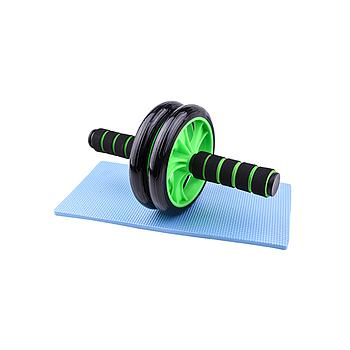 Roller κοιλιακών με μικρό στρώμα για τα γόνατα (ΠΡΑΣΙΝΟ) LIGASPORT*