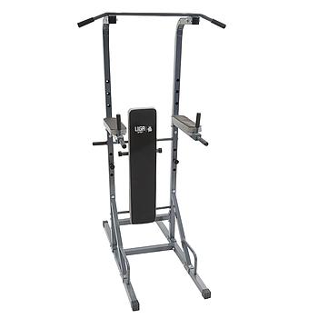 CHINUP BAR,DIP BAR,WITH BENCH MACHINE(ΜΟΝΟΖΥΓΟ-ΔΙΖΥΓΟ-ΠΑΓKΟΣ)LIGASPORT