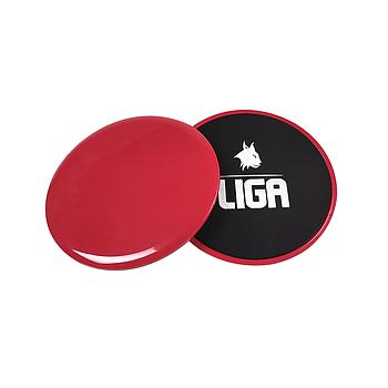 ΔΙΣΚΟΙ ΟΛΙΣΘΗΣΗΣ set (x2) (κόκκινο) LIGASPORT*