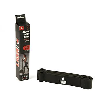 Λάστιχο αντίστασης (heavy duty latex band)(χρώμα μαύρο) 208εκ.*4,5εκ.*4,4εκ LIGASPORT*