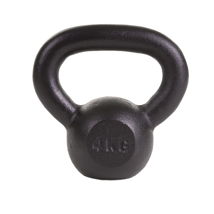 CAST IRON KETTLEBELL 4kg LIGASPORT