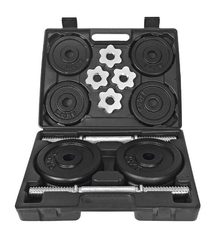 DUMBBELL SET 18 KG