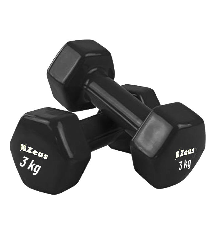 VINYL DUMBBELL 3KG x 2
