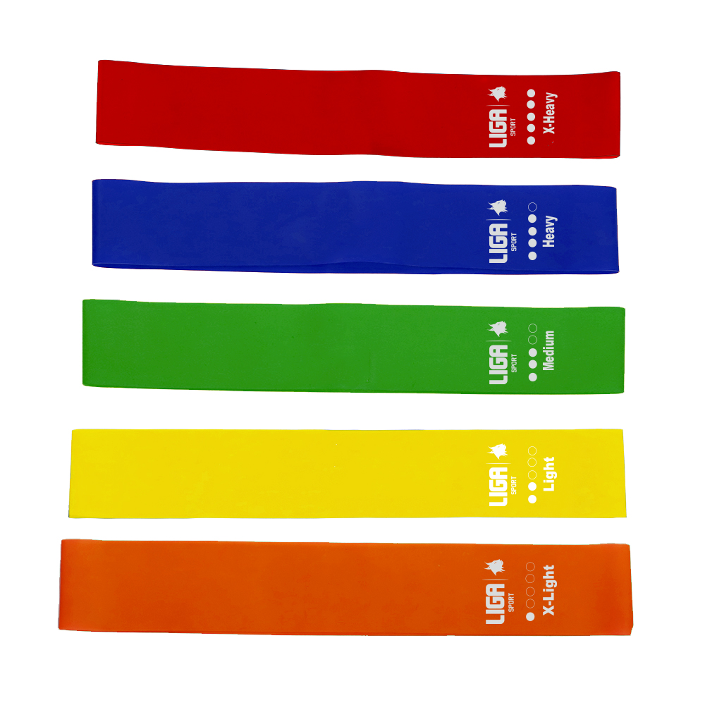 ELASTIC BANDS 5 PCS (ΛΑΣΤΙΧΑ ΠΟΔΙΩΝ) LIGASPORT