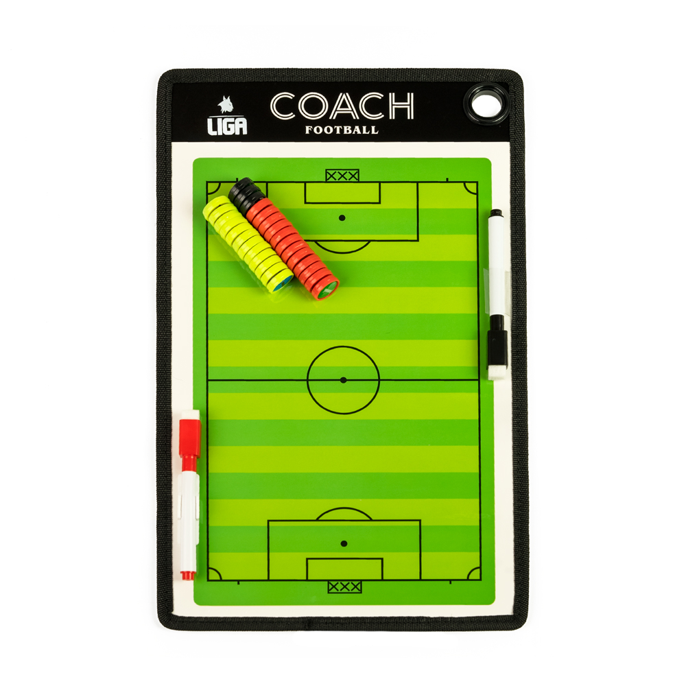 ΠΙΝΑΚΑΣ ΤΑΚΤΙΚΗΣ ΠΟΔΟΣΦΑΙΡΟΥ 23x38cm (SOCCER TACTIC BOARD) LIGASPORT