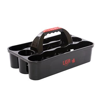 WATER BOTTLE CARRIER PLASTIC (ΚΑΛΑΘΙ ΦΙΑΛΩΝ (12 ΘΕΣΕΩΝ)) LIGASPORT